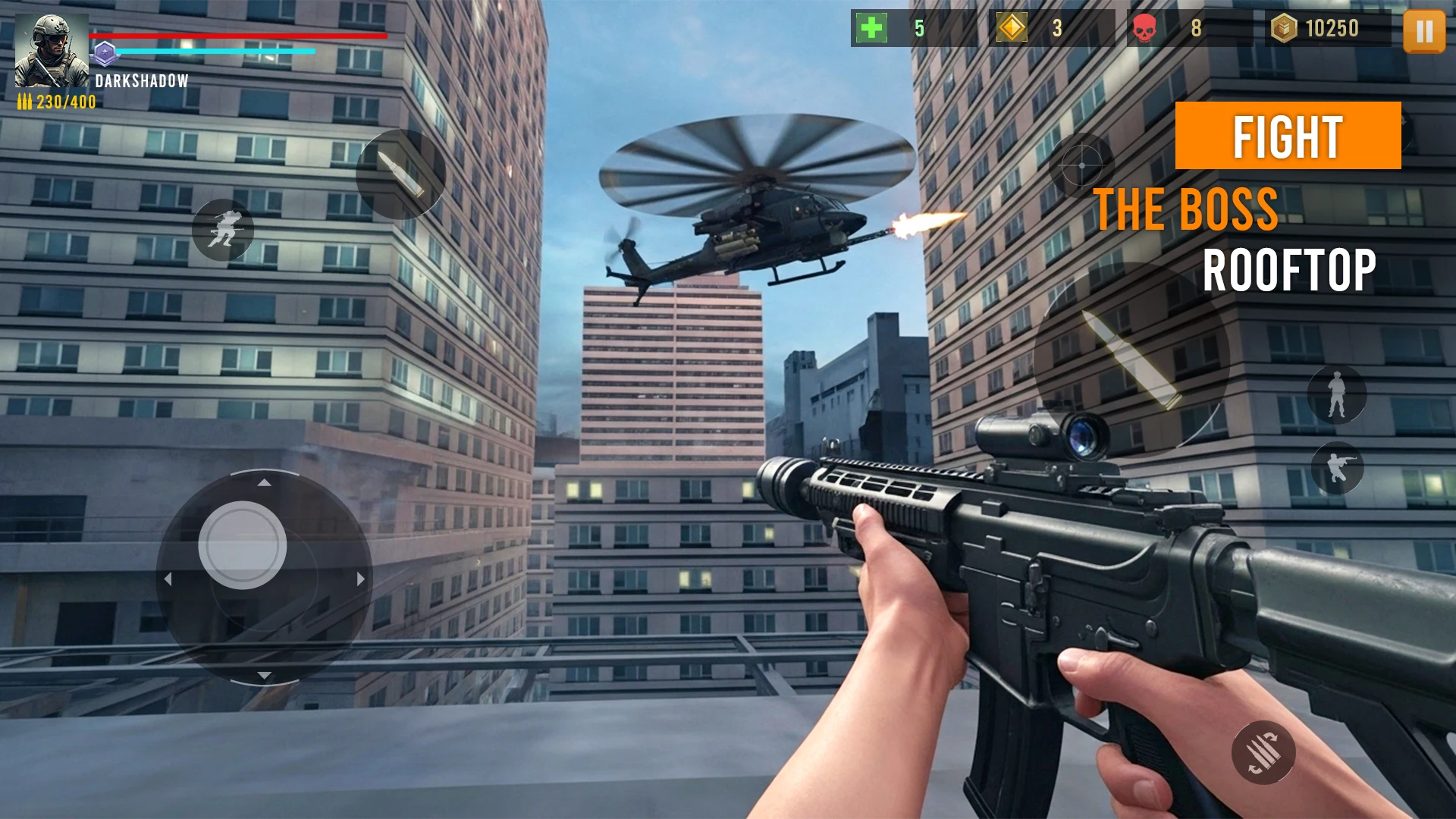 Phantom Combat FPS Shooting 3D screenshot