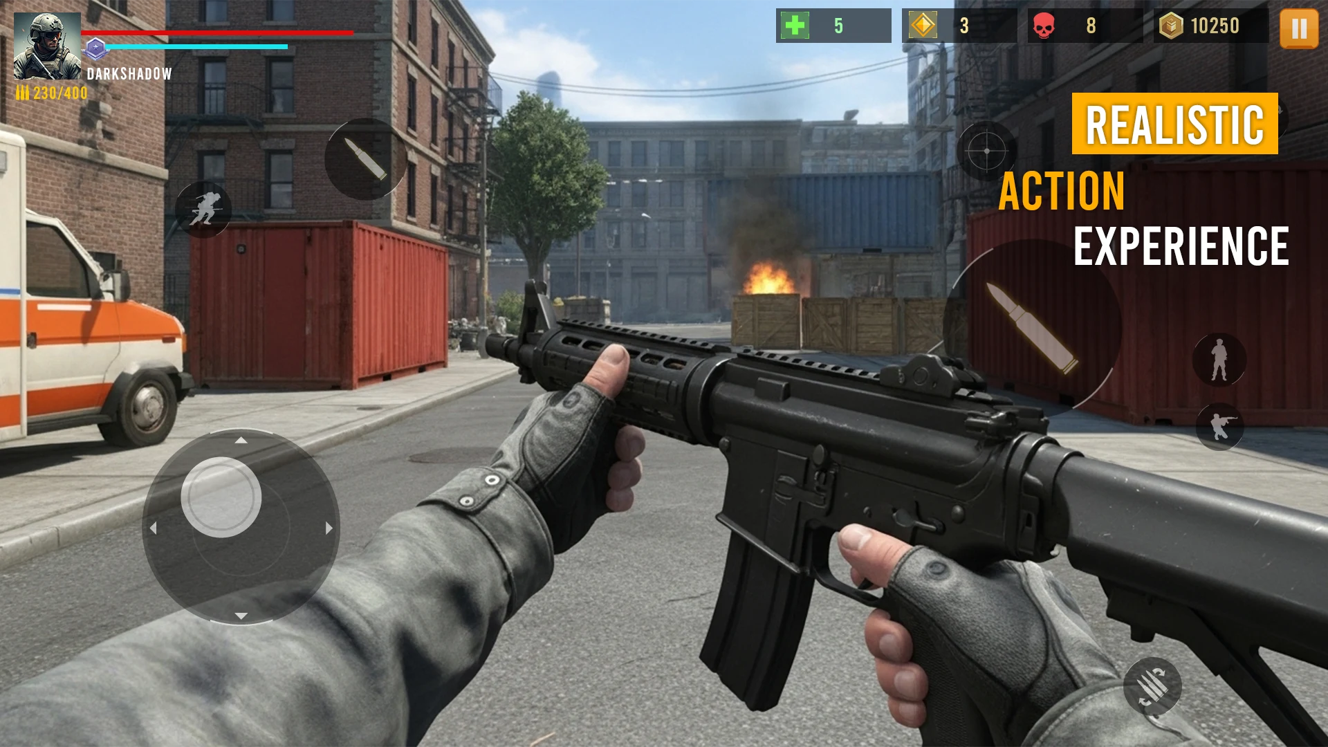 Phantom Combat FPS Shooting 3D screenshot