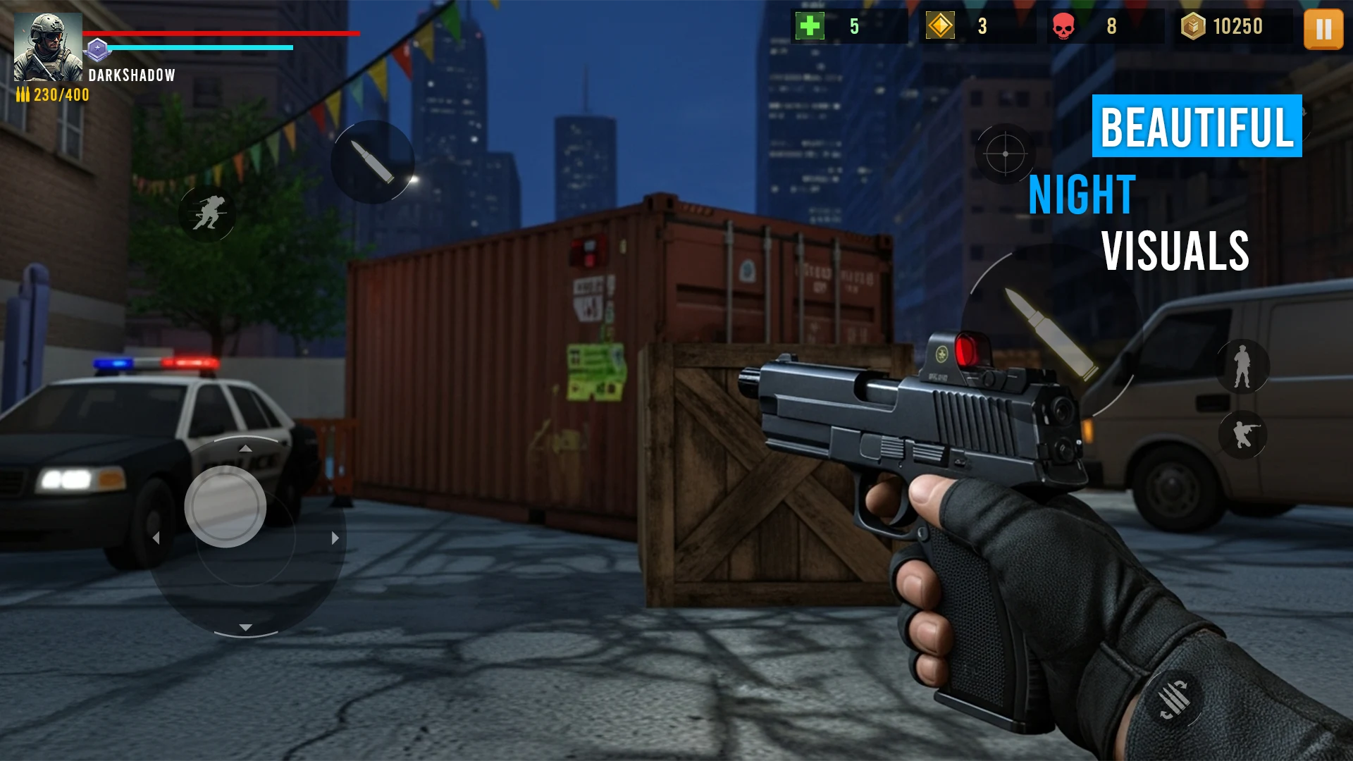 Phantom Combat FPS Shooting 3D screenshot