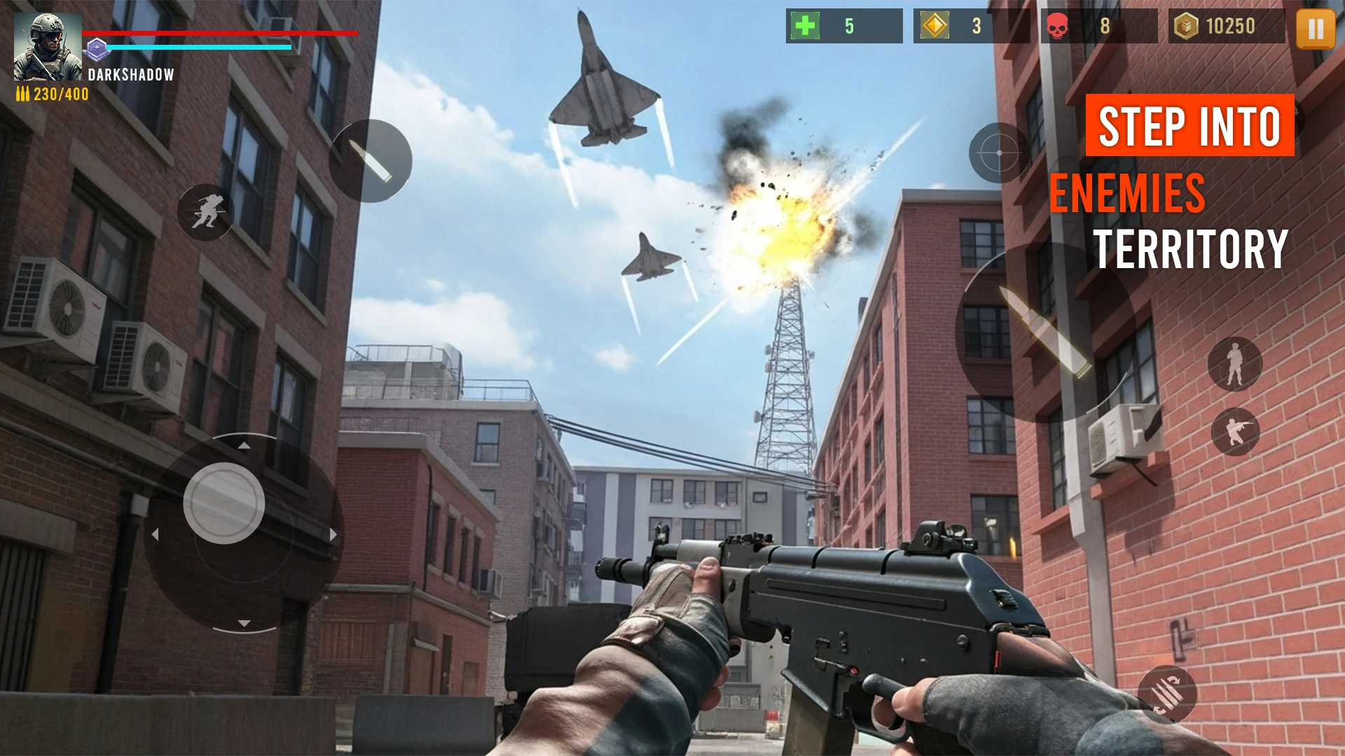 Phantom Combat FPS Shooting 3D screenshot